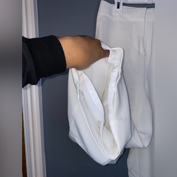 Jason Wu Cream/White Dress Pants/Trousers Capris | Women’s Size US 6 - Picture 7 of 12